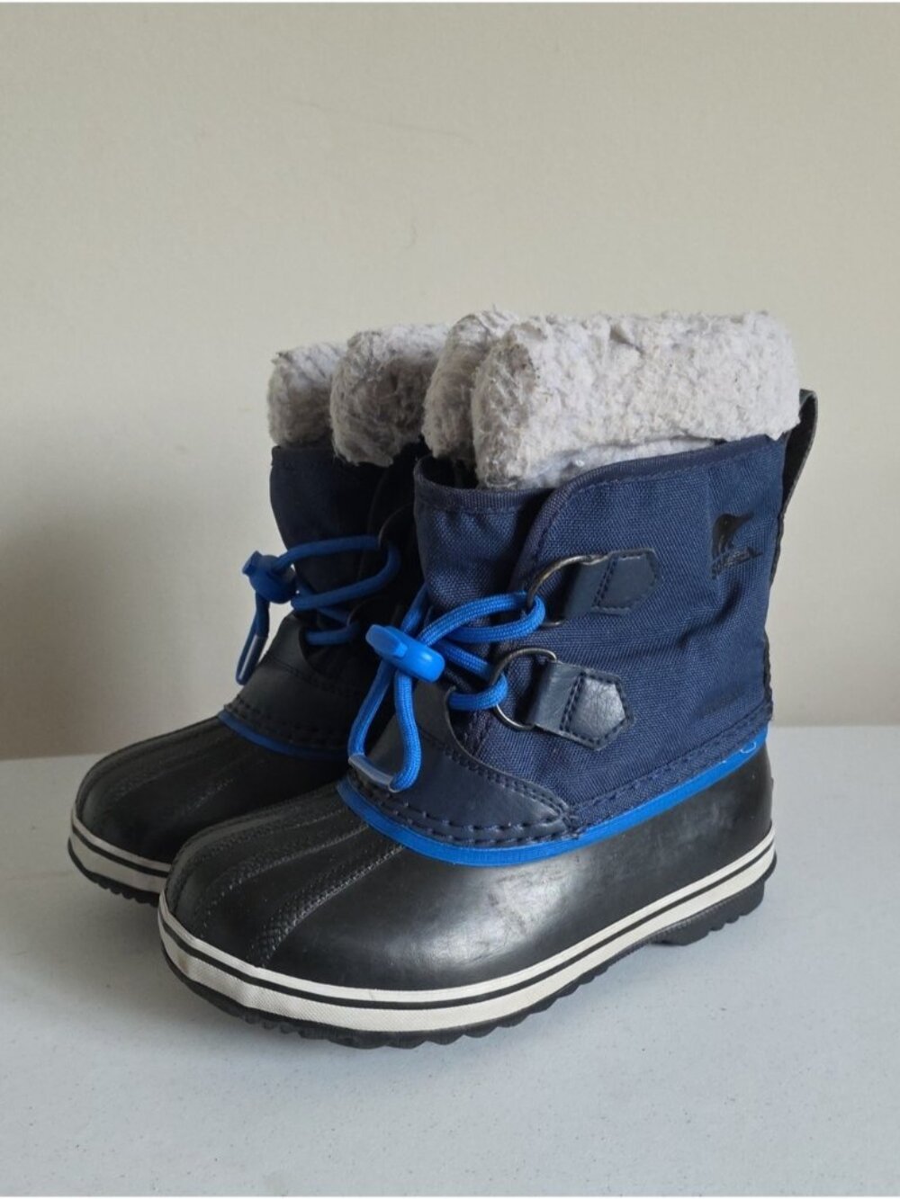 SOREL | Yoot Pac Nylon winter boots navy Blue Boys Sz 12